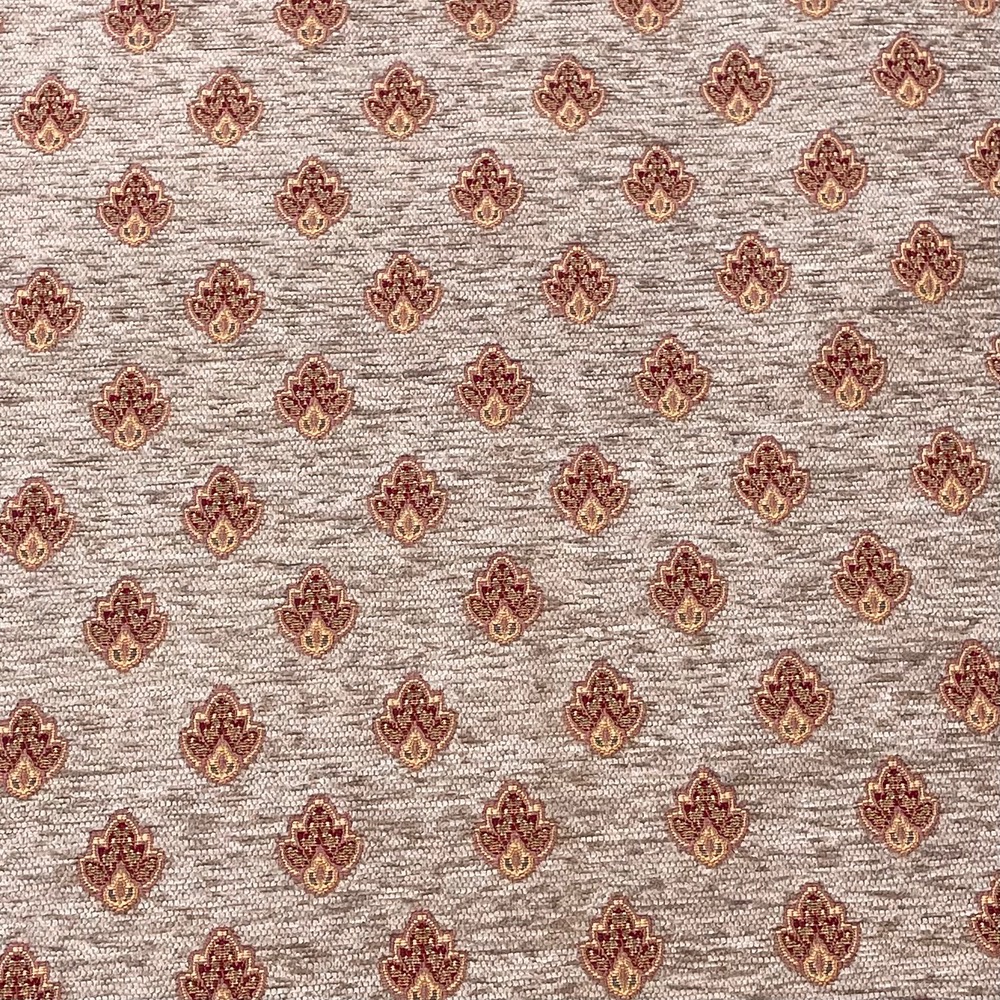 پارچه مبلی و پرده ای شیوا رنگ طوسی زرشکی برای مبل استیل و کلاسیک