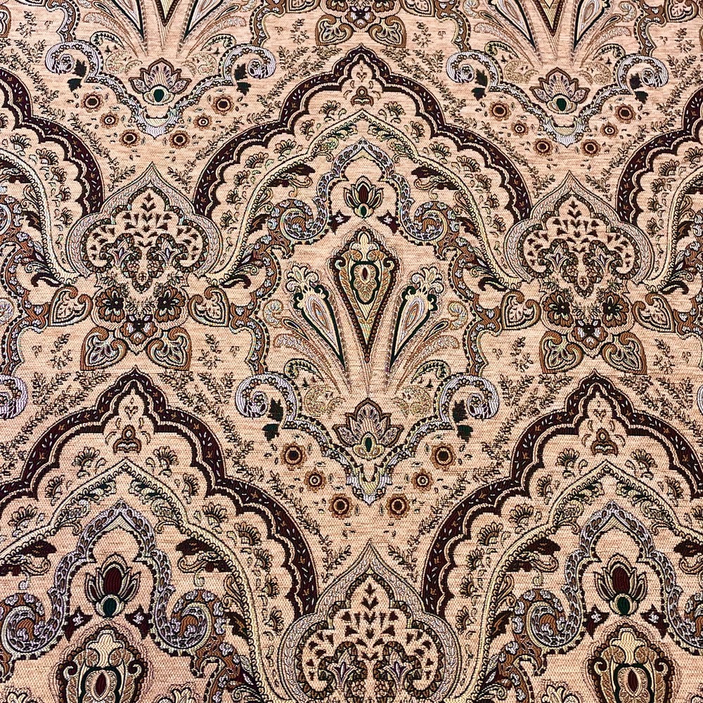 پارچه مبلی و پرده ای شیوا رنگ بژ خاکی برای مبل استیل و کلاسیک