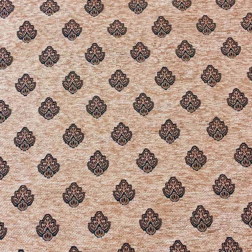 پارچه مبلی و پرده ای شیوا رنگ بژ خاکی برای مبل استیل و کلاسیک