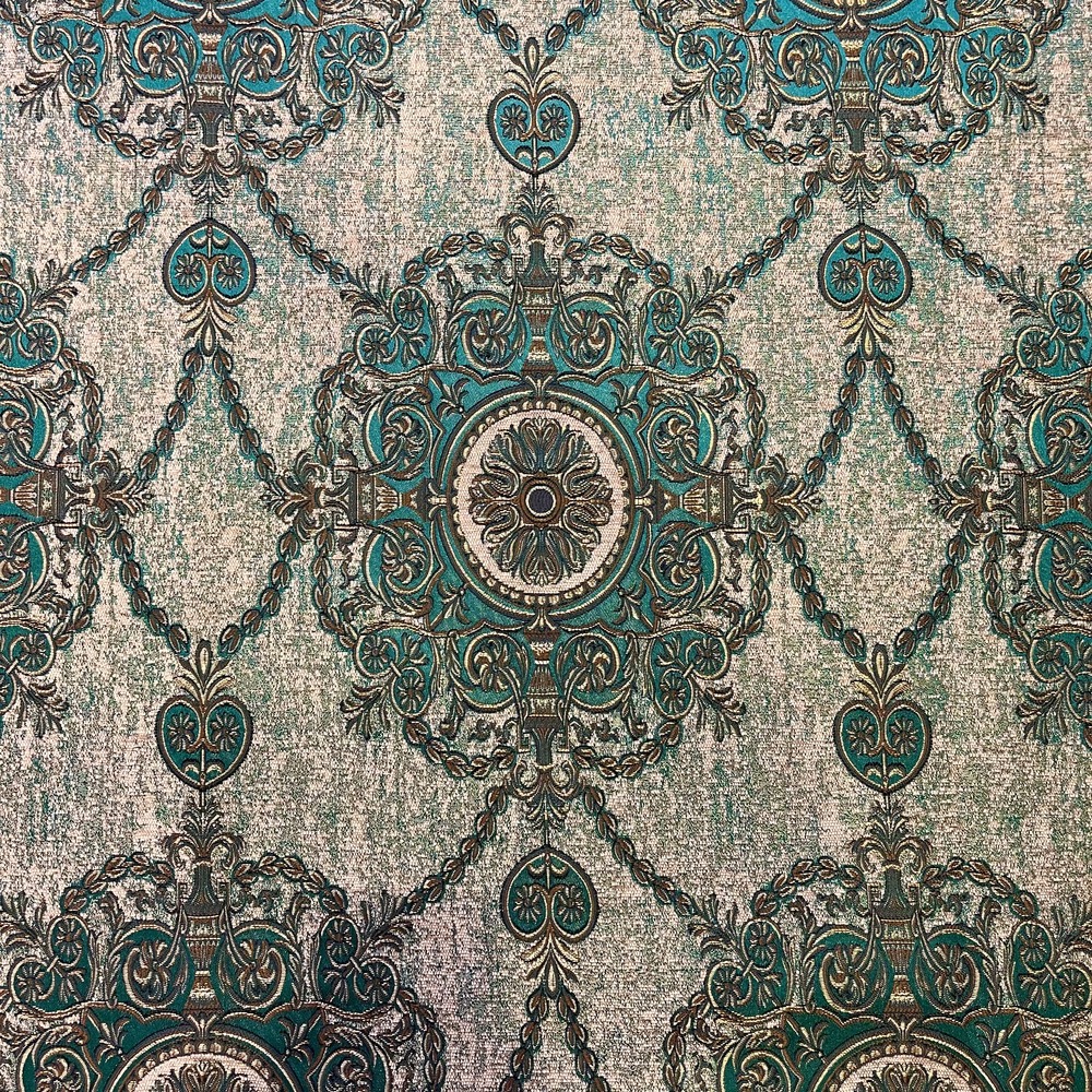 پارچه مبلی و پرده ای شیوا رنگ زمردی برای مبل استیل و کلاسیک