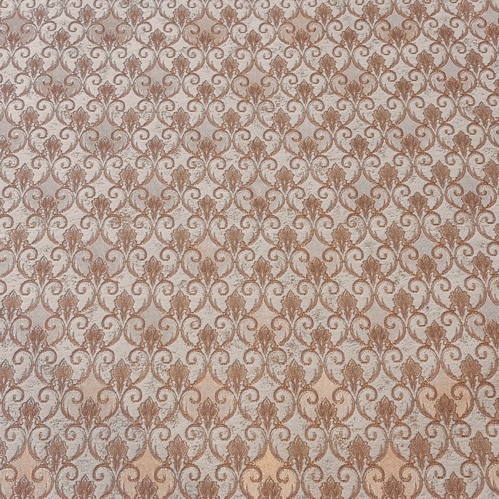 پارچه مبلی و پرده ای شیوا رنگ کرم صورتی برای مبل استیل و کلاسیک