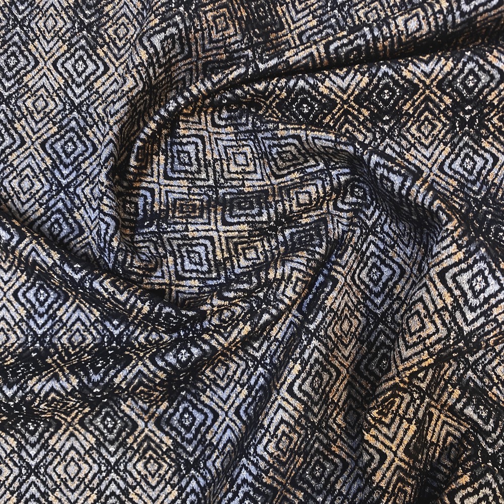 پارچه مبلی شیوا رنگ مشکی طوسی برای مبل راحتی و استیل